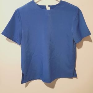 M Blue Top Shoulder Pads